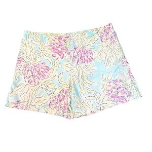 Lilly Pulitzer Mens Capri Trunk Swim‎ Shorts mens medium yellow floral print
